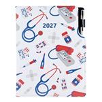 Diář DESIGN denní B6 2027 - Doktor