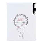 Diář DESIGN denní B6 2027 - Pedikúra