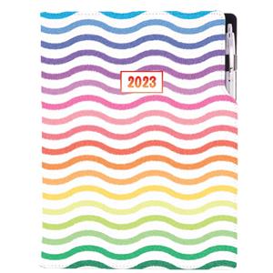 Diář DESIGN týdenní A4 2023 - Barvy
