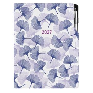 Diář DESIGN týdenní A4 2027 - Ginkgo