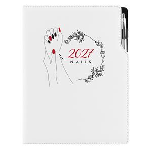 Diář DESIGN týdenní A4 2027 - Nails