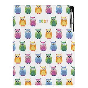 Diář DESIGN týdenní A4 2027 - Sova