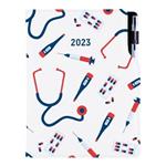 Diář DESIGN týdenní A5 2023 český - Doktor