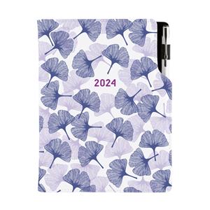 Diář DESIGN týdenní A5 2024 český - Ginkgo