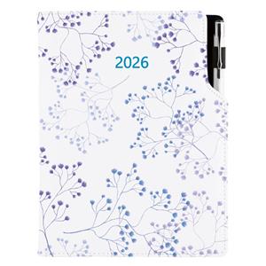 Diář DESIGN týdenní A5 2026 český - Luční kvítí