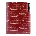 Diář DESIGN týdenní A5 2027 český - bordó - Maluch