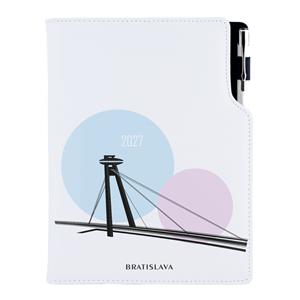 Diář DESIGN týdenní A5 2027 český - Bratislava