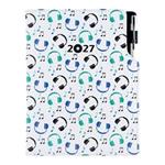 Diář DESIGN týdenní A5 2027 český - Music