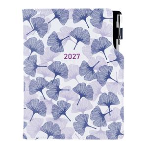 Diář DESIGN týdenní A5 2027 slovenský - Ginkgo