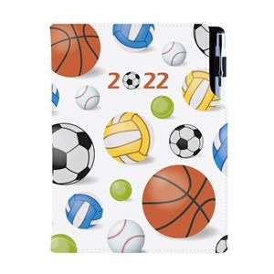 Diář DESIGN týdenní B5 2022 polský - Sport