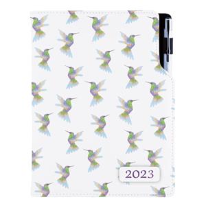 Diář DESIGN týdenní B5 2023 - Kolibřík