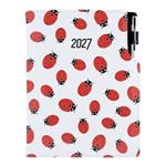 Diář DESIGN týdenní B5 2027 - Beruška