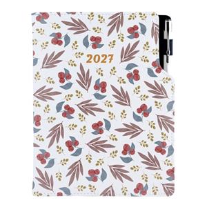 Diář DESIGN týdenní B5 2027 - Jeřabina