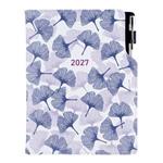 Diář DESIGN týdenní B6 2027 - Ginkgo