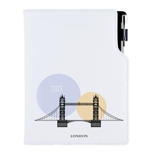 Diář DESIGN týdenní B6 2027 - Londýn