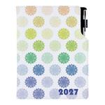 Diář DESIGN týdenní B6 2027 - Mandala barevná