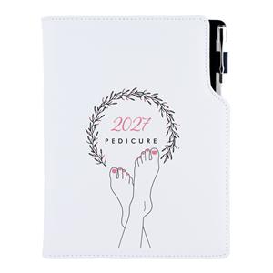 Diář DESIGN týdenní B6 2027 - Pedikúra