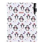 Diář DESIGN týdenní B6 2027 - Tučňák