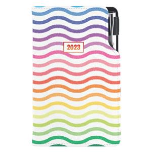 Diář DESIGN týdenní kapesní 2023 český - Barvy