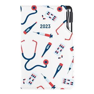 Diář DESIGN týdenní kapesní 2023 slovenský - Doktor