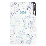 Diář DESIGN týdenní kapesní 2026 český - Luční kvítí
