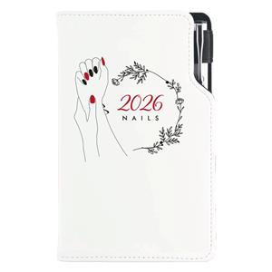 Diář DESIGN tydenní kapesní 2026 polský - Nails
