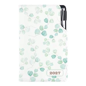 Diář DESIGN týdenní kapesní 2027 český - Akvarel