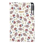 Diář DESIGN týdenní kapesní 2027 český - Jeřabina