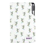 Diář DESIGN týdenní kapesní 2027 český - Kolibřík
