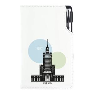 Diář DESIGN týdenní kapesní 2027 český - Varšava