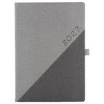 Diář DIEGO denní A4 2027 - šedá/šedá
