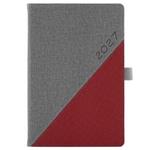 Diář DIEGO týdenní A5 2027 český - šedá/červená