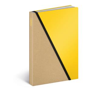Diář Divided Yellow týdenní A5 obrázkový 2016