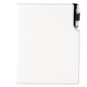 Diář Gap s propiskou týdenní A5 2016 český - bílá/černé obšití