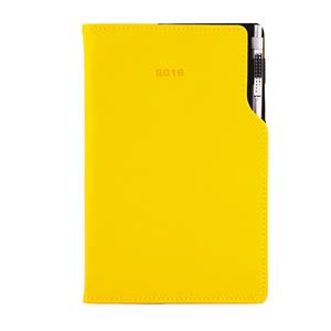 Diář Gap s propiskou týdenní kapesní 2016 český - žlutá