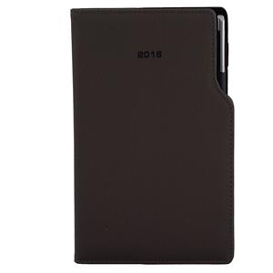 Diář Gap s propiskou týdenní kapesní 2016 polský - šedá