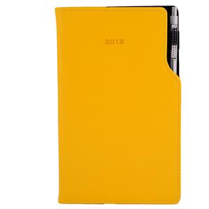 Diář Gap s propiskou týdenní kapesní 2016 polský - žlutá
