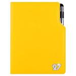 Diář GEP CRYSTAL denní B6 2027 - žlutá