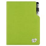 Diář GEP CRYSTAL týdenní B6 2027 - světle zelená