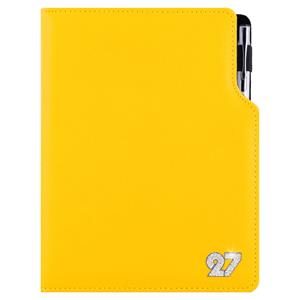 Diář GEP CRYSTAL týdenní B6 2027 - žlutá