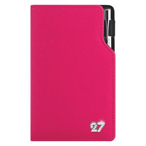 Diář GEP CRYSTAL týdenní kapesní 2027 český - růžová