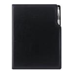 Diář GEP s propiskou denní A4 2027 - černá/černý vnitřek