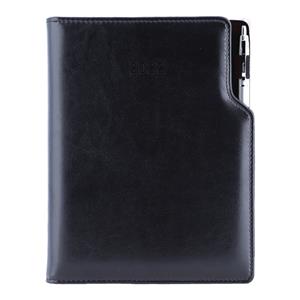 Diář GEP s propiskou týdenní A4 2022 polský - černá/černý vnitřek