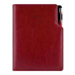 Diář GEP s propiskou týdenní A5 2027 český - bordó