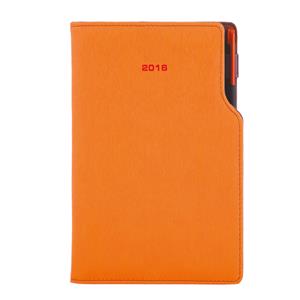 Diář GEP s propiskou týdenní kapesní 2016 slovenský - oranžová