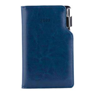 Diář GEP s propiskou týdenní kapesní 2022 slovenský - modrá