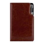 Diář GEP s propiskou týdenní kapesní 2027 český - hnědá