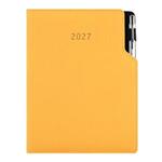 Diář GEP s propiskou týdenní speciál A5 2027 - hořčicová