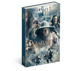 Diář Hobbit týdenní B6 magnetický 2016