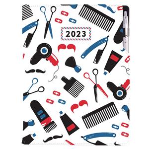 Diář KADEŘNICKÝ Barber - DESIGN denní A4 2023 polský